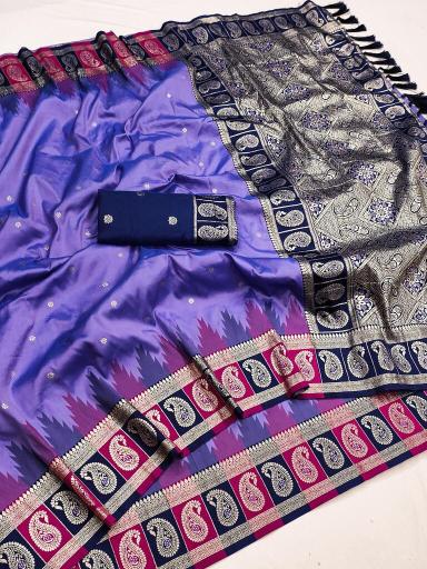Anupama double mango silk sarees in surat